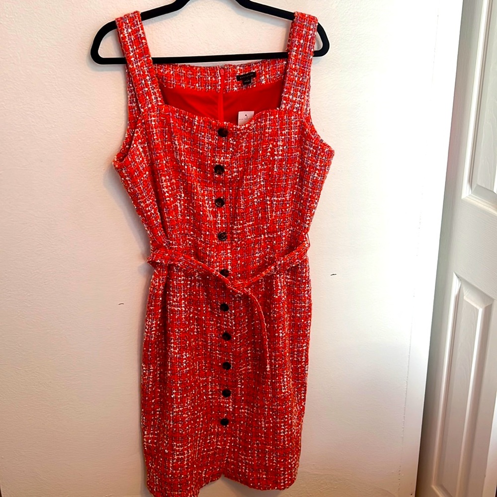 Ann Taylor tweed dress